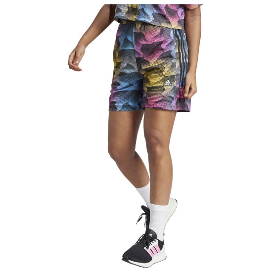 Adidas Γυναικείο σορτς Tiro Allover Print Mesh Shorts